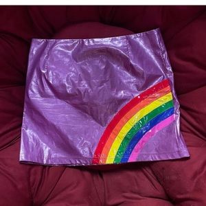 Delia’s rainbow skirt. Size L